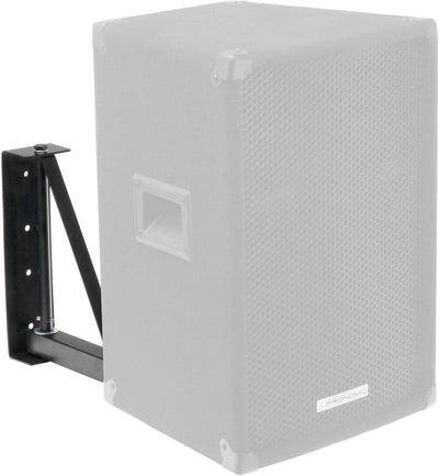 Paar Pronomic WSM-2 PA Lautsprecher Wandhalterung für PA-und HiFi-Boxen (2 Stück im Set, geeignet fü