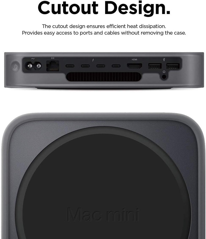 elago Silikonhülle Kompatibel mit Apple Mac Mini M2, M2 Pro [2023] Kompatibel mit Mac Mini M1 [2020]