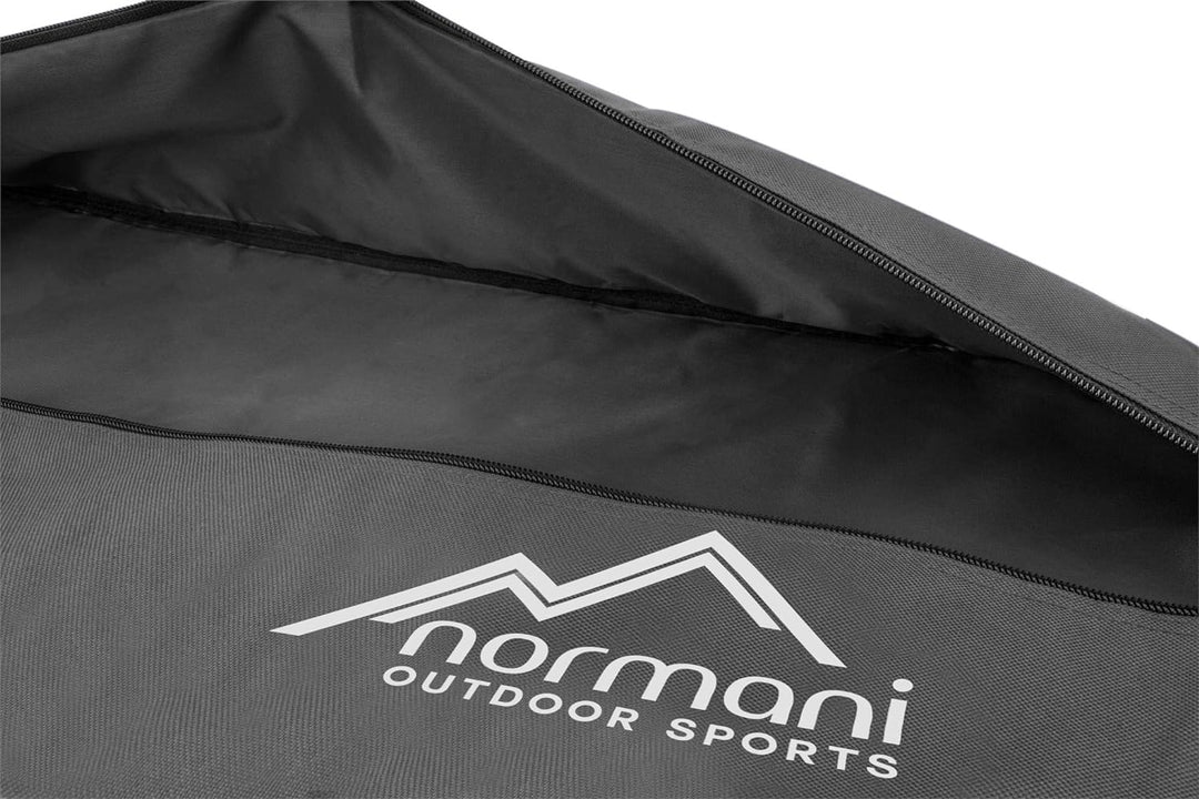normani Skitasche Skisack - doppelt gepolstert und Längenverstellbar 160 bis 190 cm mit integriertem