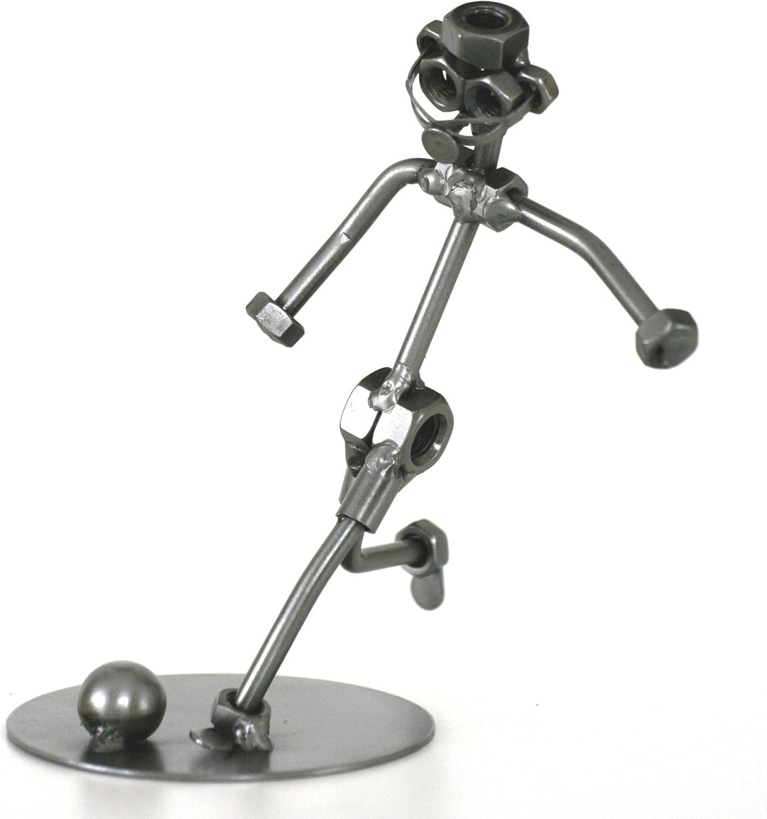 Schraubenmännchen FUSSBALL 1 fig handgefertigte ausgefallene Geschenkidee