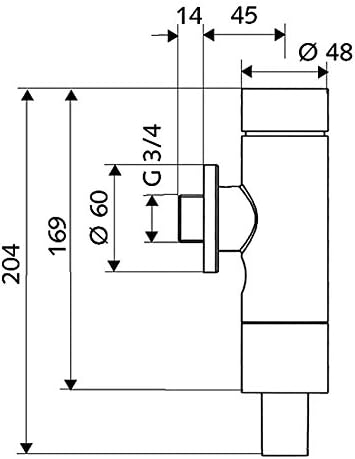 Schell Schellomat Basic 02247, 28 mm, chrom, SCH022470699 Single, Single