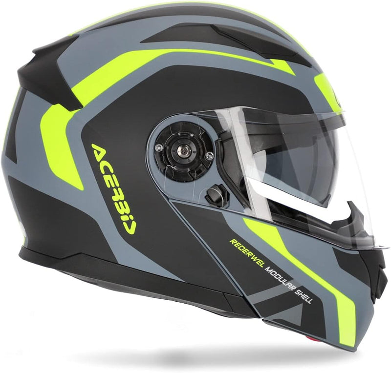 ACERBIS CASCO REDERWEL GRIGIO/GIALLO L