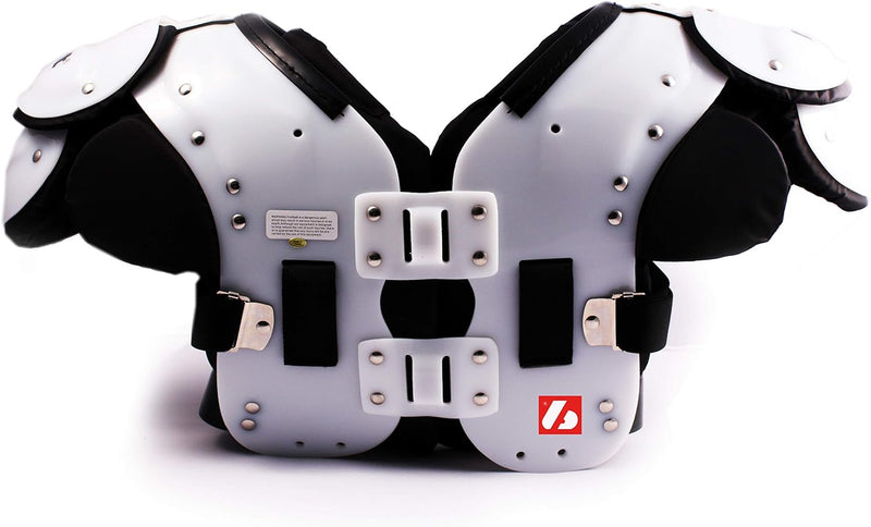 BARNETT Shoulderpad Vision II American Football Schulterschutz, sehr leicht XXL, XXL