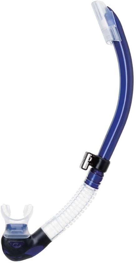 Tusa Platin Hyperdry II Scuba Diving Snorkel Cobalt Blue, Cobalt Blue