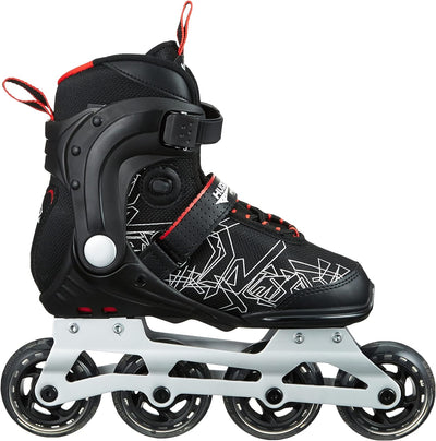 HUDORA Inliner Inline-Skates RX-23 36 Schwarz/Rot, 36 Schwarz/Rot