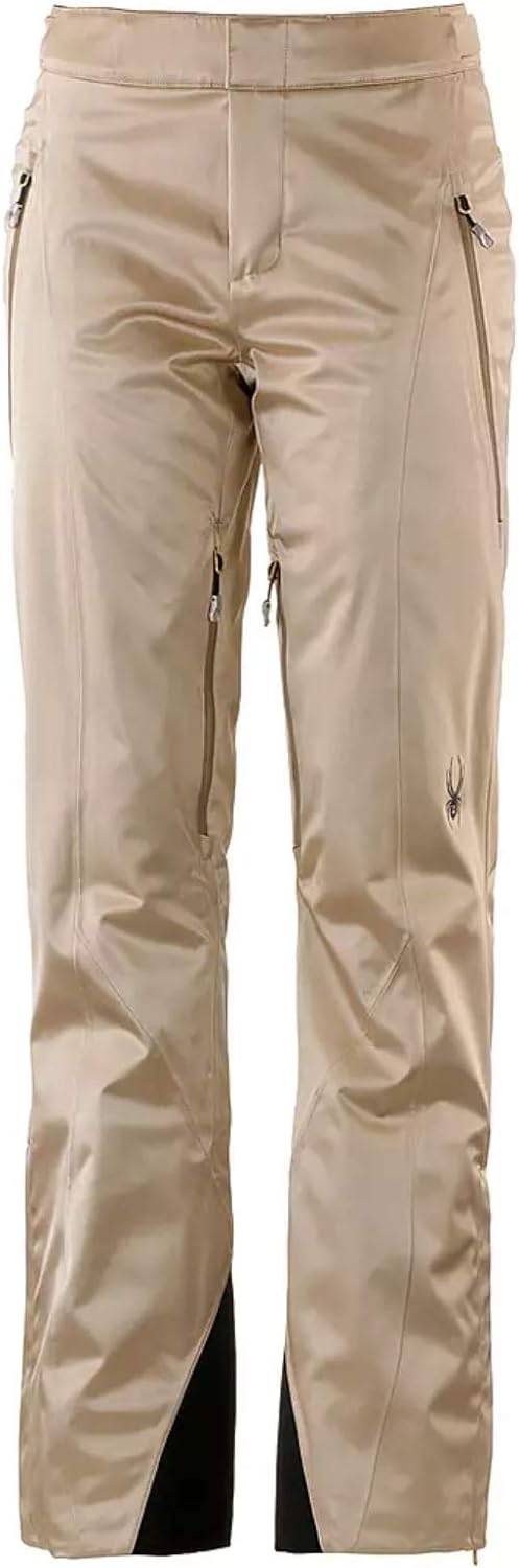 Spyder W Kaleidoscope Tailored Pant Gelb, Damen Thinsulate™ Hose, Grösse 12 - Farbe Gold