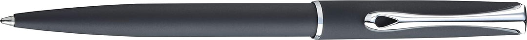 DIPLOMAT - Kugelschreiber Traveller schwarz matt easyFlow - Schick und elegant - 5-Jahre-Garantie -