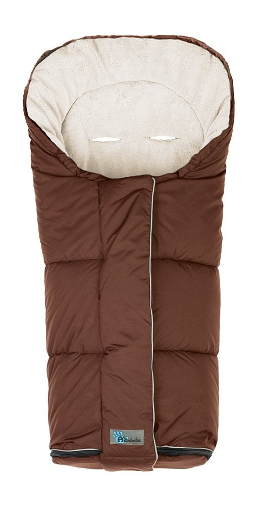 Altabebe AL2277C - 30 Winterfusssack, Klimaguard Line, braun - beige, braun - beige
