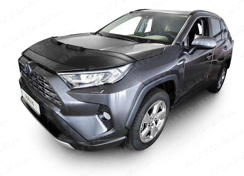 Auto-Bra AB3-00482 kompatibel mit Toyota RAV4 Bj. ab 2018 Haubenbra Steinschlagschutz Tuning Bonnet