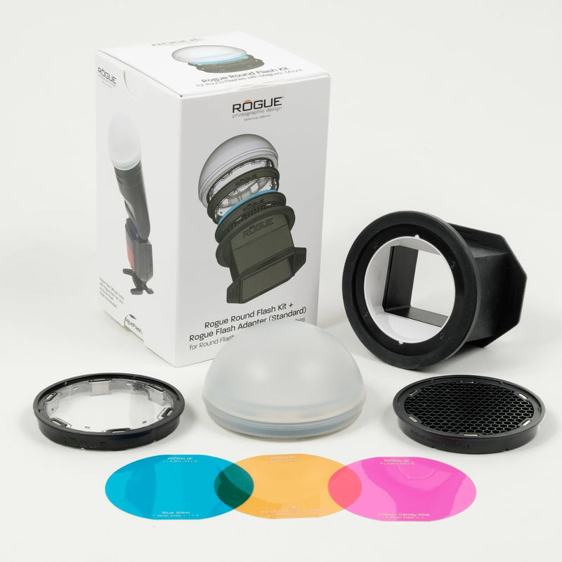 Rogue Round Flash Kit + Rogue Flash Adapter (Standard), Round Flash Kit + Rogue Flash Adapter (STAND