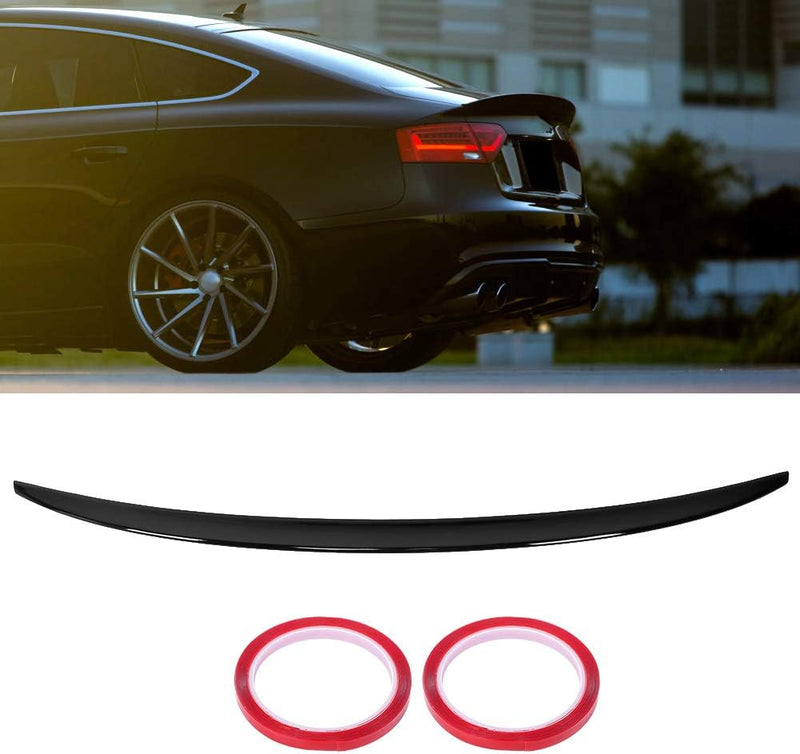 Terisass a5 Heckspoiler Lippe Spoiler Protector Lip Fit für A5 B8/B8.5 Sportback, S5 B8/B8.5 Sportba