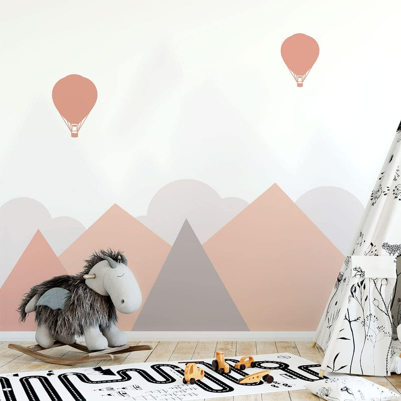 Wandsticker Kinder Deko Babyzimmer Wandsticker Kinder Wandsticker skandinavische Berge Stockholm H12