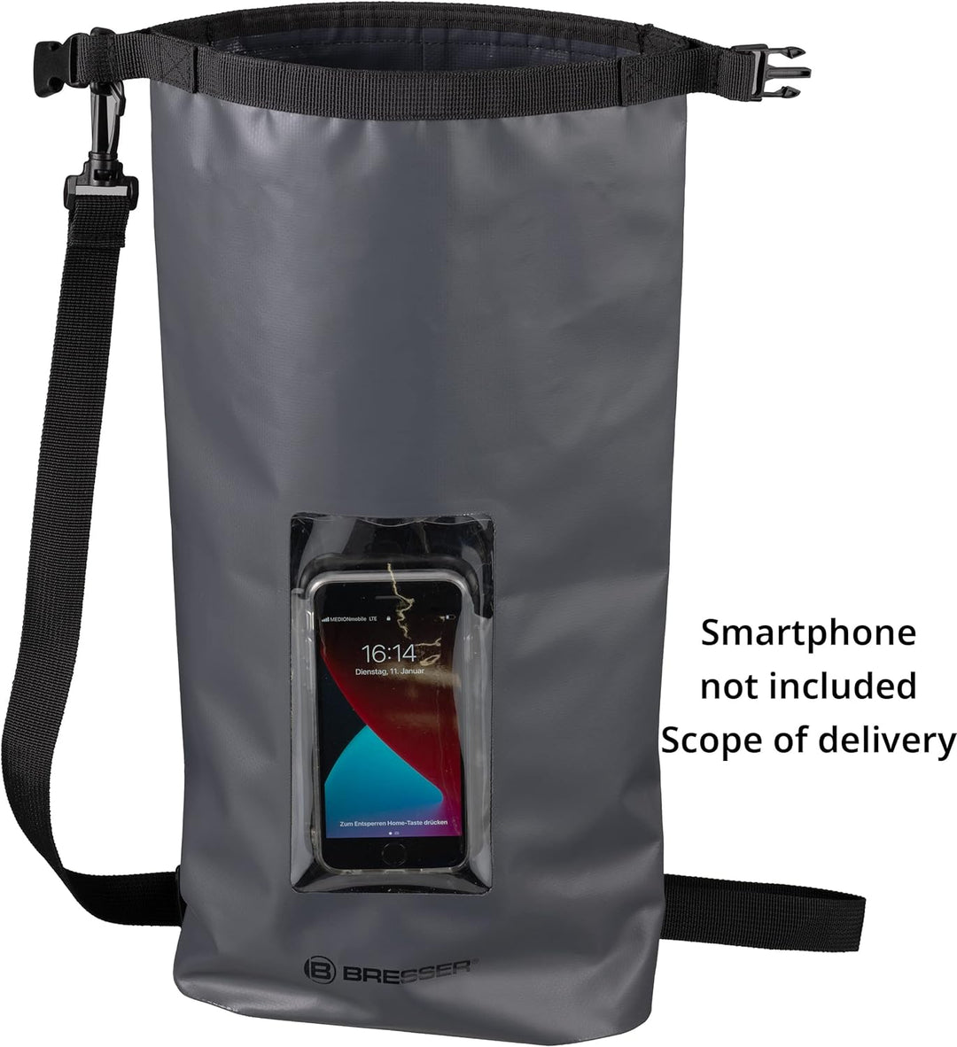 Bresser Fernglas 7x50 BinoSail für Segler, wasserdicht, mit Kompass und Strichplatte zur Entfernungs