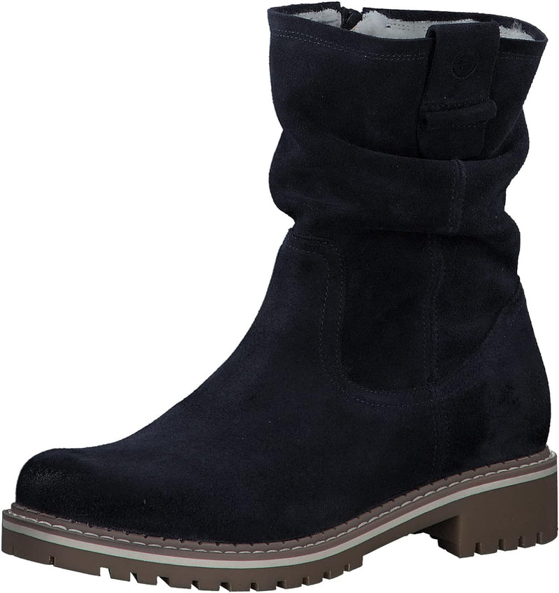 Tamaris Damen Stiefelette 1-26471-41 normal 36 EU Blau Navy 805, 36 EU Blau Navy 805