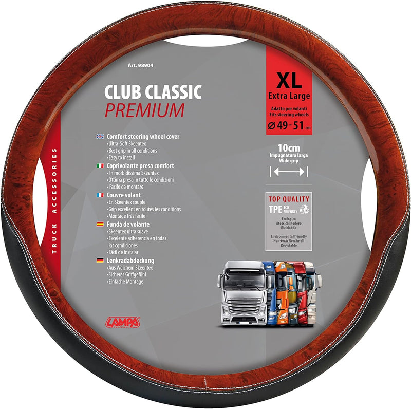 Lampa 98904 Lenkradbezug Club Classic Premium XL