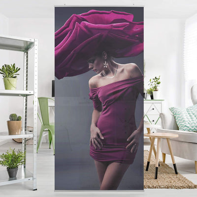 Bilderwelten Raumteiler Flourishing Fashion 250x120cm ohne Halterung, ohne Halterung