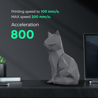 Voxelab Aquila S3 3D-Drucker, 25-Punkt-Selbstnivellierung, magnetische PEI-Stahlplattform, direkter