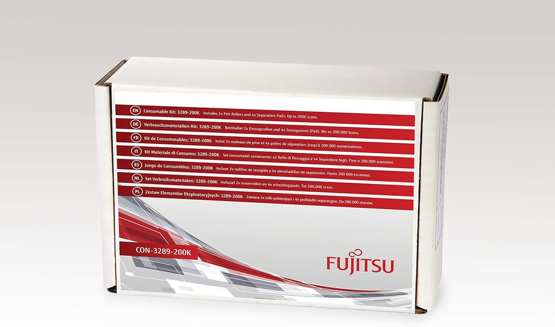 Fujitsu/PFU Verbrauchsmaterial-Set: 3289-200K für fi-4120C, fi-4220C. Inklusive 2 x Pick-Rollen und