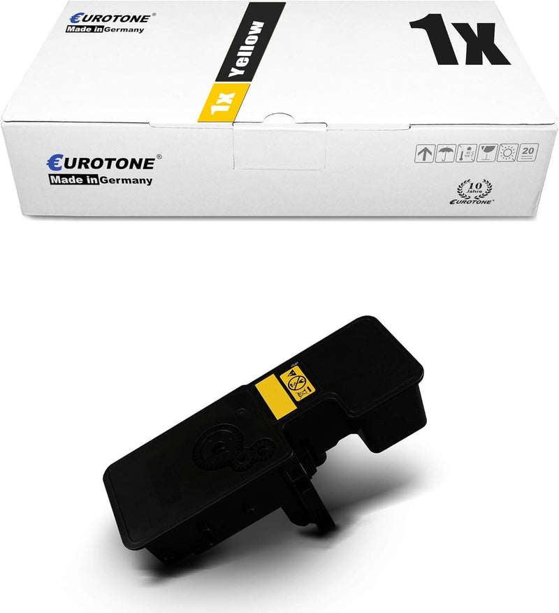 Eurotone Yellow Toner für Utax P-C2566W P-C2650DW P-C2655WMFP ersetzt PK5015Y, Yellow