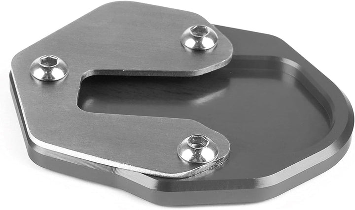 YIEBA Motorradzubehör Seitenständer Seitenständer Vergrösserer Erweiterung Vergrösserer Pate Pad für