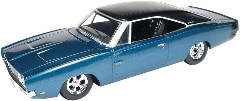 1969 Dodge Charger 500 Custom Blue Poly blau 1:24 Auto World Ertl AW24005