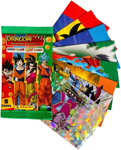 Panini Dragon Ball Universal Trading Cards (Flowpack-Box mit 18 Packs), Flowpack-box mit 18 Packs