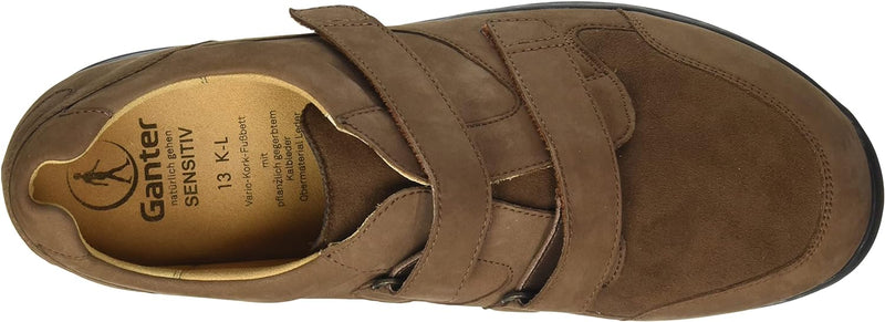 Ganter Herren Karl-Ludwig-k/L Sneaker 42 EU X-Weit Nut, 42 EU X-Weit Nut