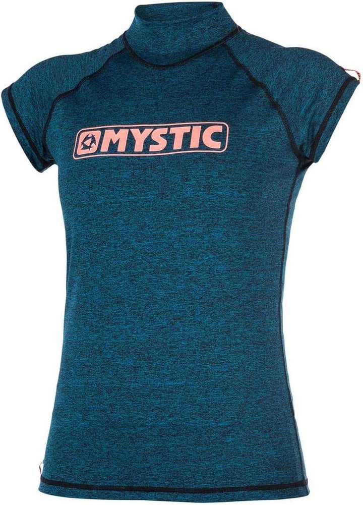 Mystic 2017/18 Ladies Star Short Sleeve Rash Vest PINK 170299 XL Schwarz, XL Schwarz
