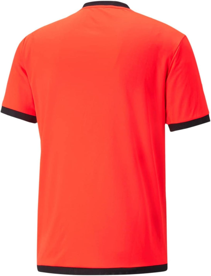 PUMA Herren Teamliga Schiedsrichtertrikot Schiedsrichter-Shirt M Red Blast-puma, Schwarz, M Red Blas