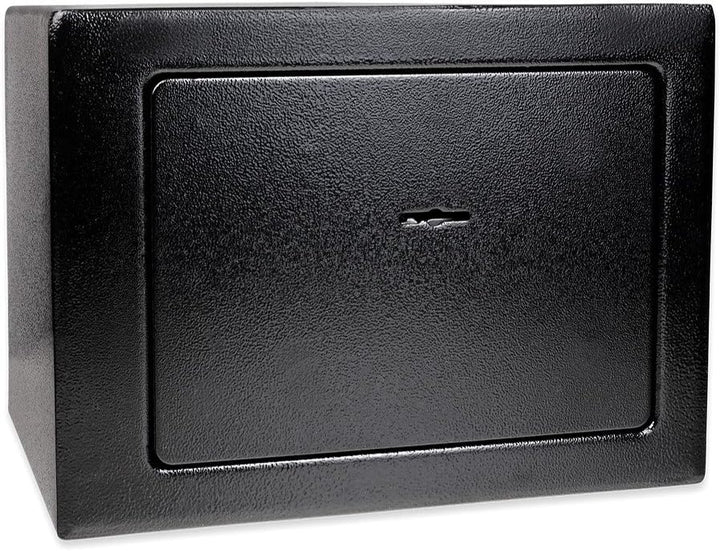 Schramm® Safe Tresor mit Schloss Minisafe Minitresor Wandtresor Möbeltresor Wandsafe mit Schlüssel S