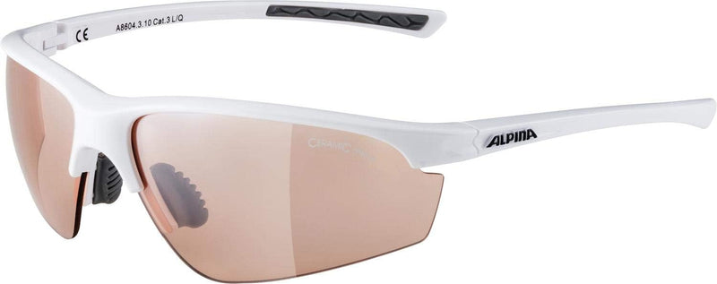 ALPINA TRI-EFFECT 2.0 - Indiv. Anpassbare, Bruchsichere Wechselscheiben Sport- & Fahrradbrille Mit 1