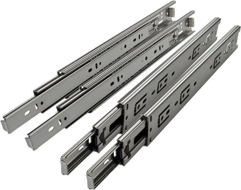 SOTECH 2 Paar (4 Stück) Vollauszüge KV1-45-H45-L750-NF 750 mm (eingeschoben) Schubladenauszug kugelg