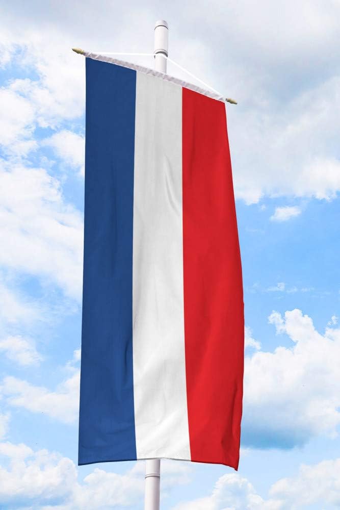 Deitert Bundesland-Flagge Schleswig-Holstein – 150x400 cm Schleswig-Holstein-Fahne ohne Wappen, Bann