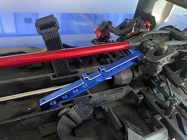 Ezweiji RC Alloy ARA320511 HD Chassis Brace Set für ARRMA 1/7 Limitless All-Road -ARA109011, ARRMA 1