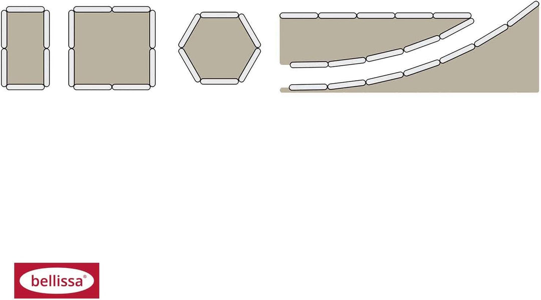 Leonardo Gabione 2-er Set L.58 x B. 10 x H. 30 cm 10115