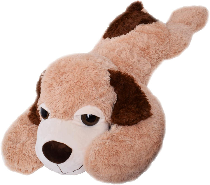 TE-Trend XXL Riesen Kuscheltier Hund gross Stofftier Plüschtier Geschenk Plüschhund Kuschelhund Stof