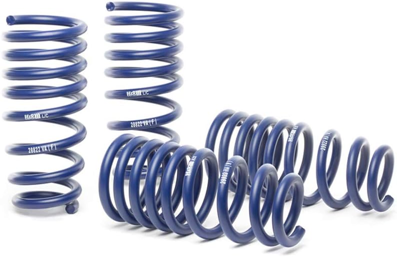 H&R HR 289763 Fahrwerksatz, Federn Sportfedersätze/Performance Lowering Springs HR 28976-3 Federsatz