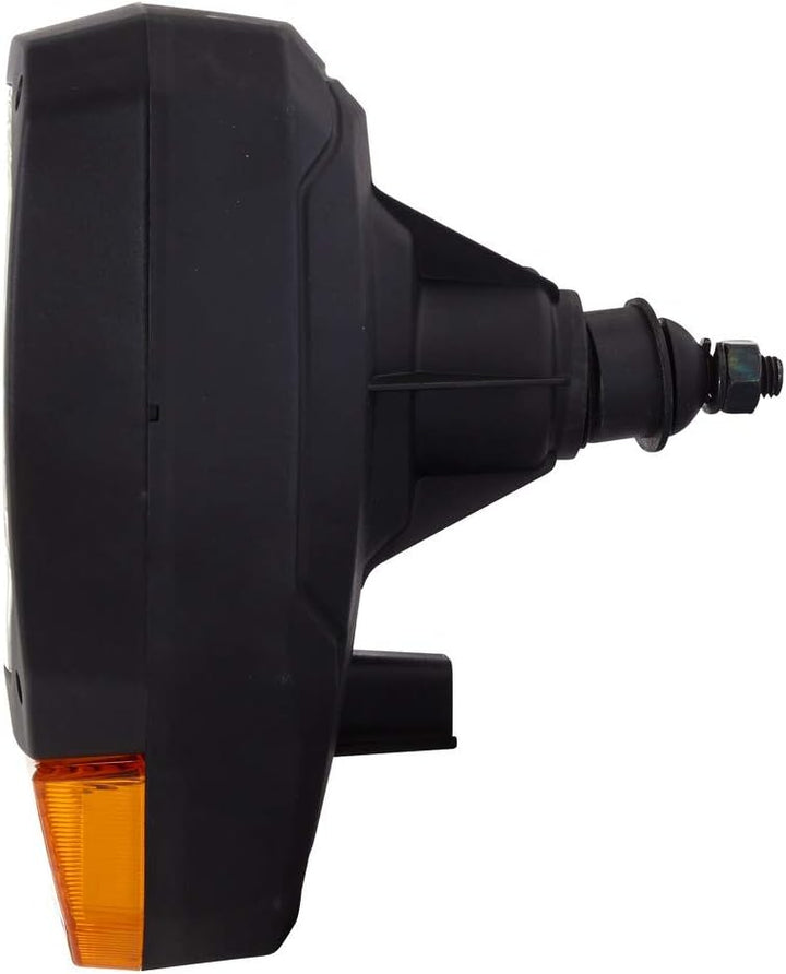 HELLA - Halogen-Hauptscheinwerfer - 12V - Einbau - Lichtscheibenfarbe: gelb - Stecker: DEUTSCH Steck