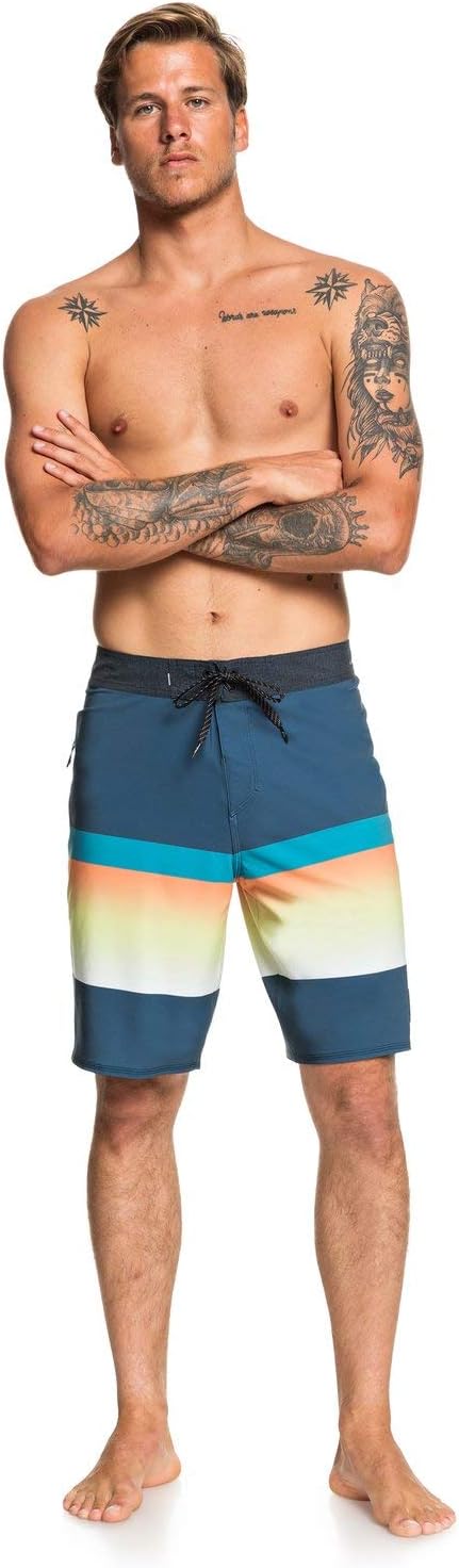Quiksilver Herren Highline Slab 20" Boardshorts 28 Majolica Blue, 28 Majolica Blue