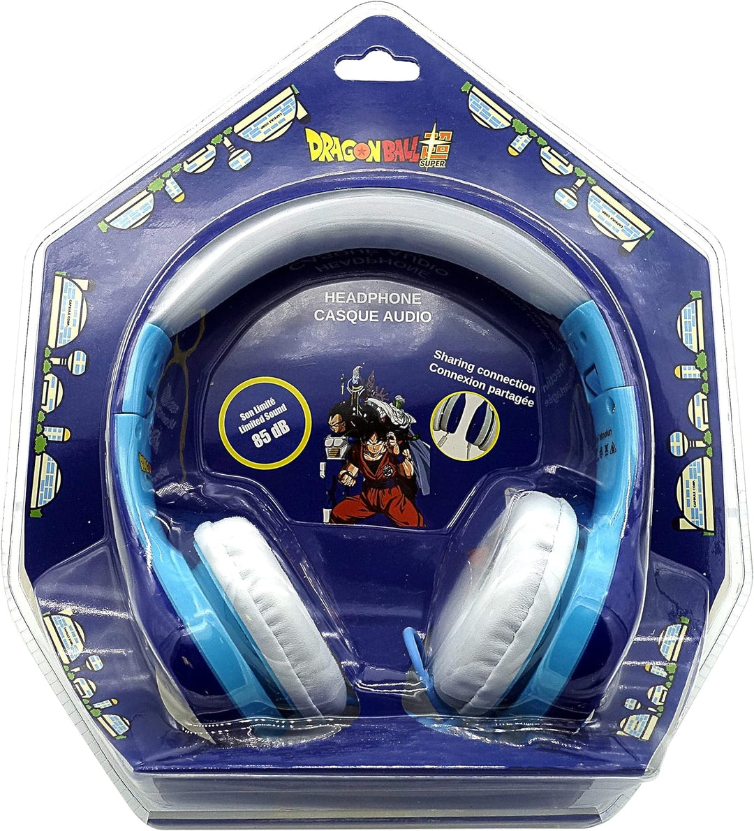 Teknofun - Dragon Ball Super Kopfhörer - Trunks und Goten - Klappbares Headset - 3,5 mm Klinkenansch