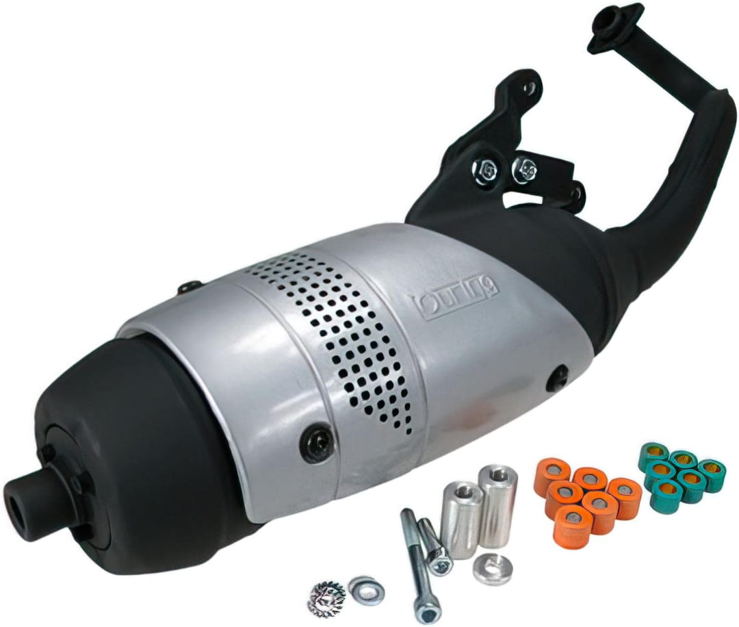 Auspuffanlage LeoVince Touring für Piaggio TPH/Storm/NRG/Vespa ET2 / Gilera Runner 50cc / Ice 50
