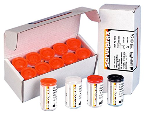 Servoprax A2 0225 End to End Kapillarpipetten, Standardgrössen, nicht heparinisiert, 20 µL (1000-er