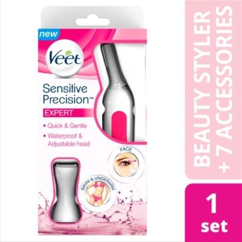 Veet Präzisions-Trimmer Beauty Styler, für Damen, für empfindliche Haut