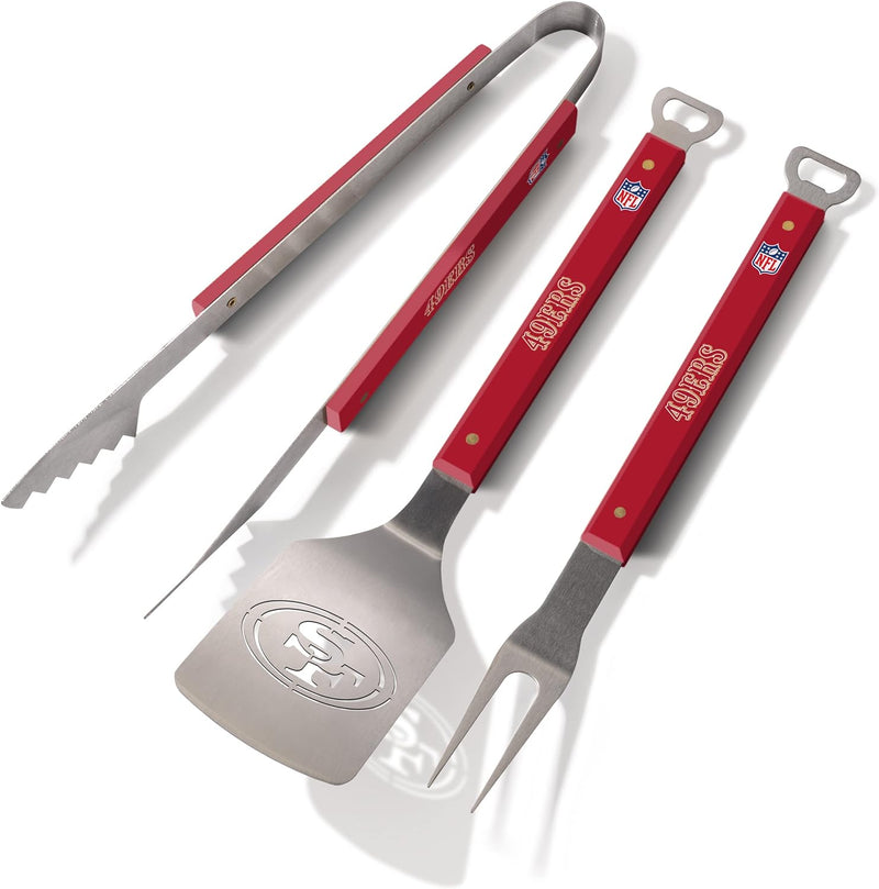 YouTheFan NFL Cleveland Browns Spirit Series Grillset, 3-teilig San Francisco 49ers, San Francisco 4