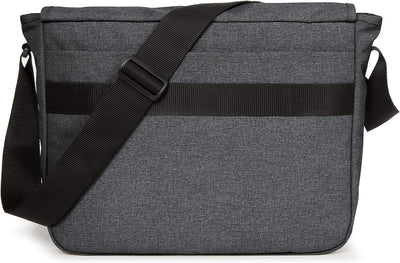EASTPAK Delegate + Messenger Bag, 38 cm, 20 l Black Denim, Black Denim
