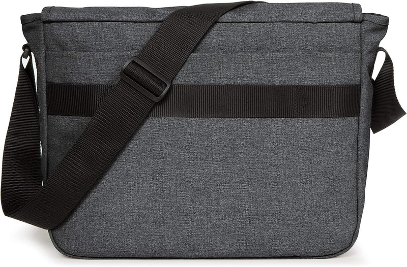 EASTPAK Delegate + Messenger Bag, 38 cm, 20 l Black Denim, Black Denim