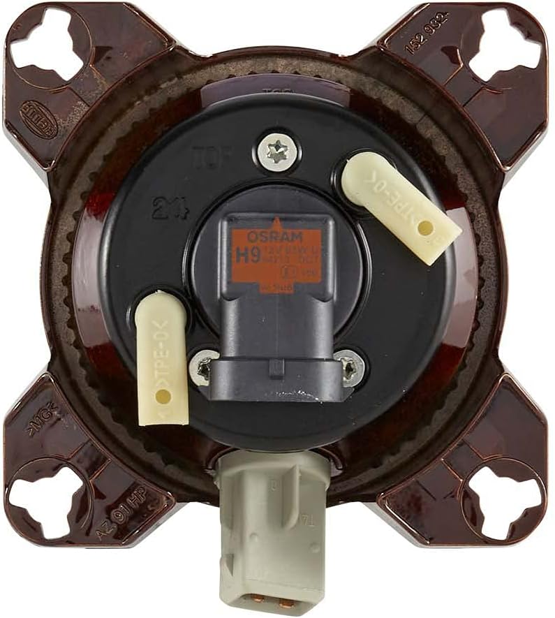 HELLA - Halogen/FF-Scheinwerfereinsatz, Fernscheinwerfer - 90mm Essential - 12V - rund - Referenzzah