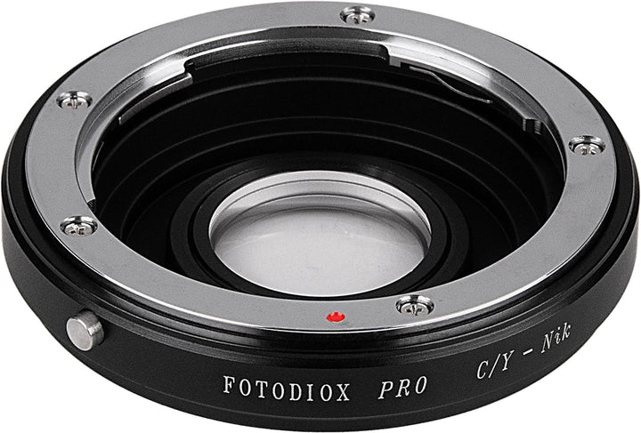 Fotodiox Pro Lens Mount Adapter Compatible with Contax/Yashica (CY) Lenses on Nikon F-Mount Cameras
