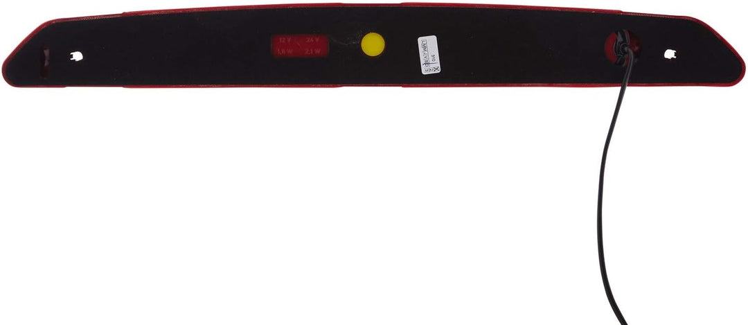 HELLA - Zusatzbremsleuchte - LED - 12V - aufklebbar/Anbau - Lichtscheibenfarbe: rot - LED-Lichtfarbe