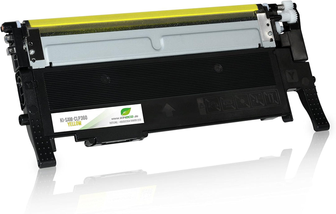 Kineco 4 Toner kompatibel mit Samsung CLT-P406C für Samsung CLP-360 CLP-365 CLX-3305FN CLX-3305FW CL